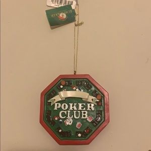 🌹3/$20🌹🌹Poker club ornament